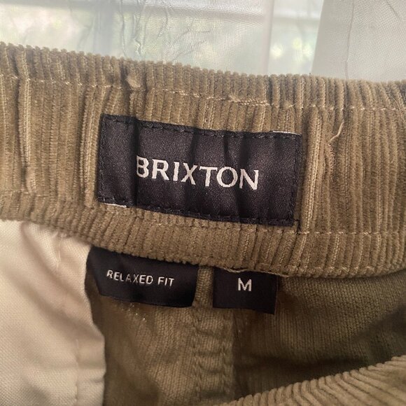 Brixton shorts - cord 2 tone - green - Medium - Picture 5 of 6